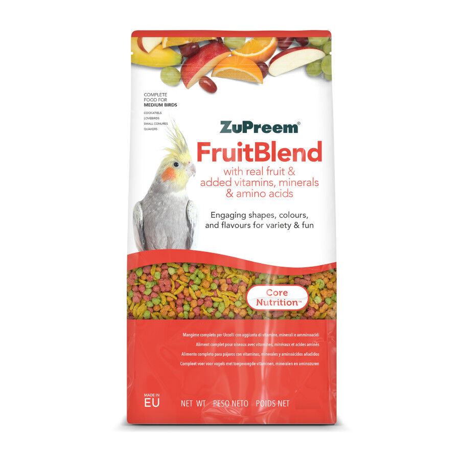 ZuPreem FruitBlend Medium pienso para pájaros