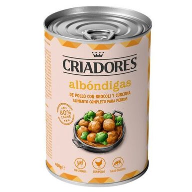 Criadores Albóndigas Pollo lata para perros