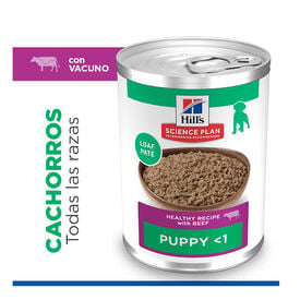 Hill's Science Plan Puppy Ternera en Pat&eacute; lata para perros