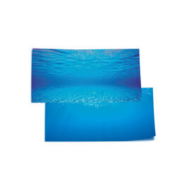 Juwel Poster de Fondo Oceano Azul para acuarios