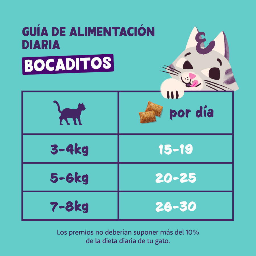 Edgard &amp; Cooper Bocaditos Pillows de salmon para gatos thumbnail