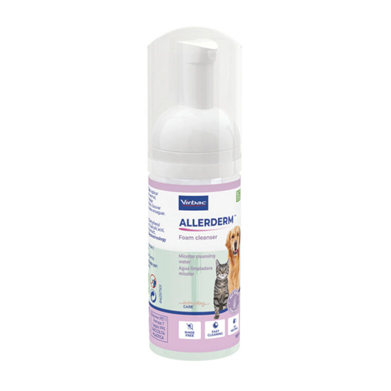 Virbac Allerderm Foam Cleanser Espuma Limpiadora para perros thumbnail