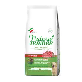 Natural Trainer Adult Maxi Buey y Arroz pienso para perros