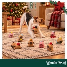 Wonder Christmas Colecci&oacute;n Capibara Juguete para perros