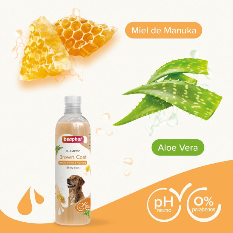 Beaphar Pelo Marrón Champú para perros thumbnail