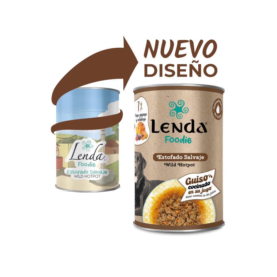 400 g Lenda Wild Hotpot Estofado Salvaje lata para perros, , large Imagen numero 2