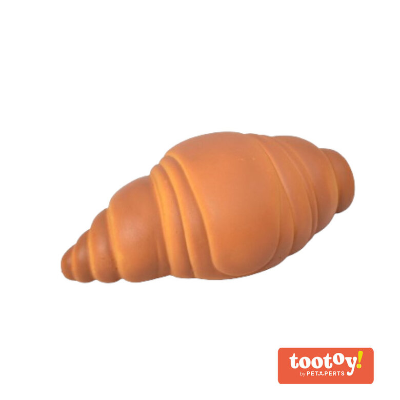 Tootoy! Chew Baked Croissant mordedor con sonido para perros,  Imagen numero 2 Tootoy! Chew Baked Croissant mordedor con sonido para perros, , large Imagen numero 2