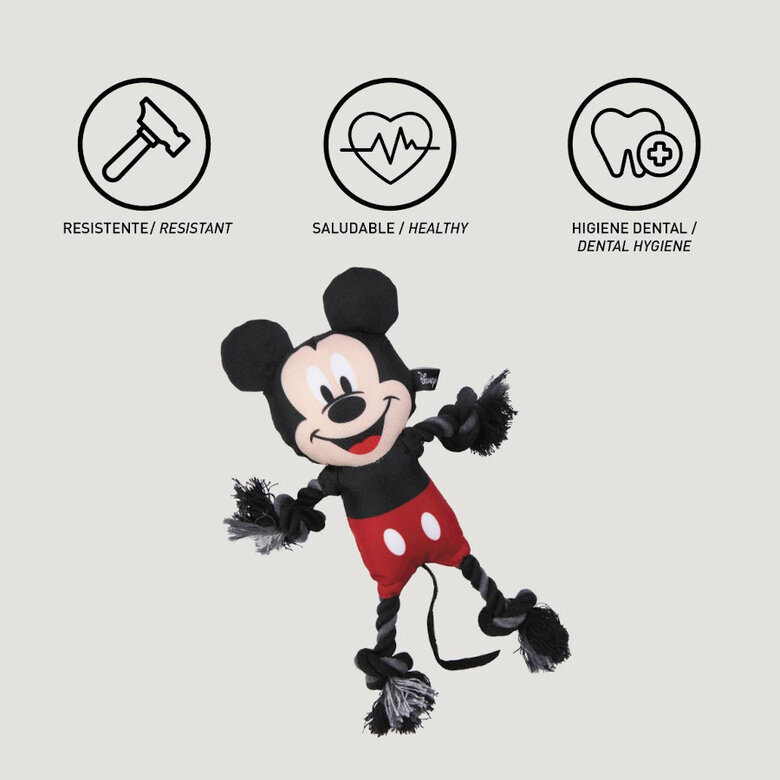 Disney Mickey Cuerda Dental juguete para perros, , large image number null