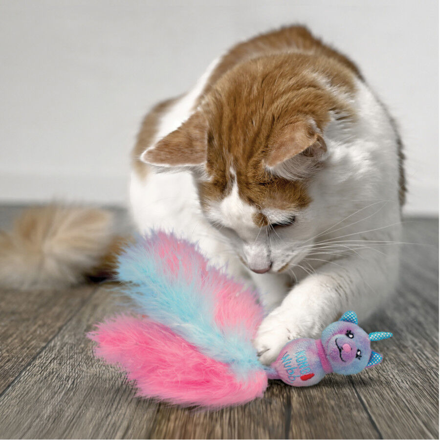 Kong Wubba Caticorn peluche para gatos thumbnail