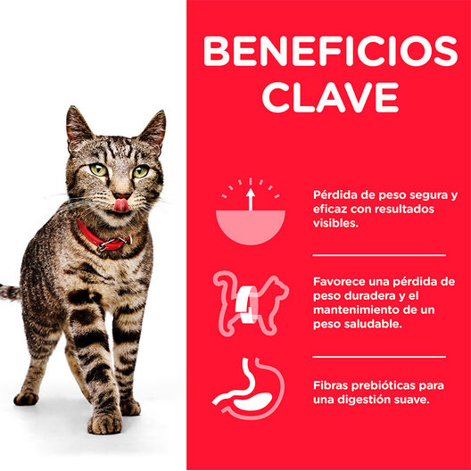 Hill's Science Plan Perfect Weight Adult pollo pienso para gatos, , large image number null