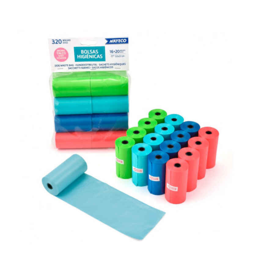 Nayeco Bolsas higiénicas para heces de perro