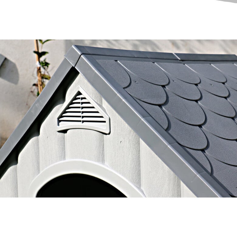 TK-Pet Caseta de Plástico 60% reciclado ECO para perros,  Imagen numero 5 TK-Pet Caseta de Plástico 60% reciclado ECO para perros, , large Imagen numero 5