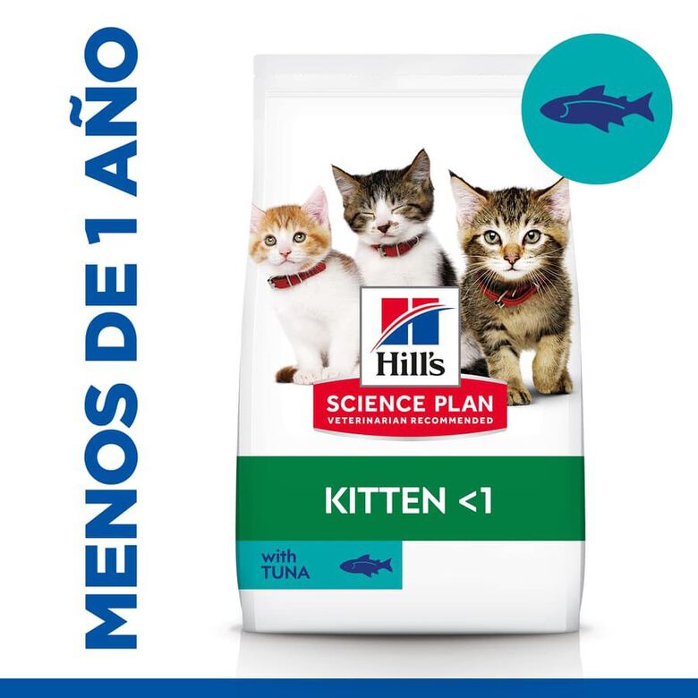 Hill&#039;s Science Plan Kitten Atún pienso para gatos thumbnail