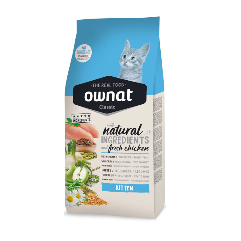 4 kg Ownat Classic Pienso para gatitos,  Imagen numero 1 4 kg Ownat Classic Pienso para gatitos, , large Imagen numero 1