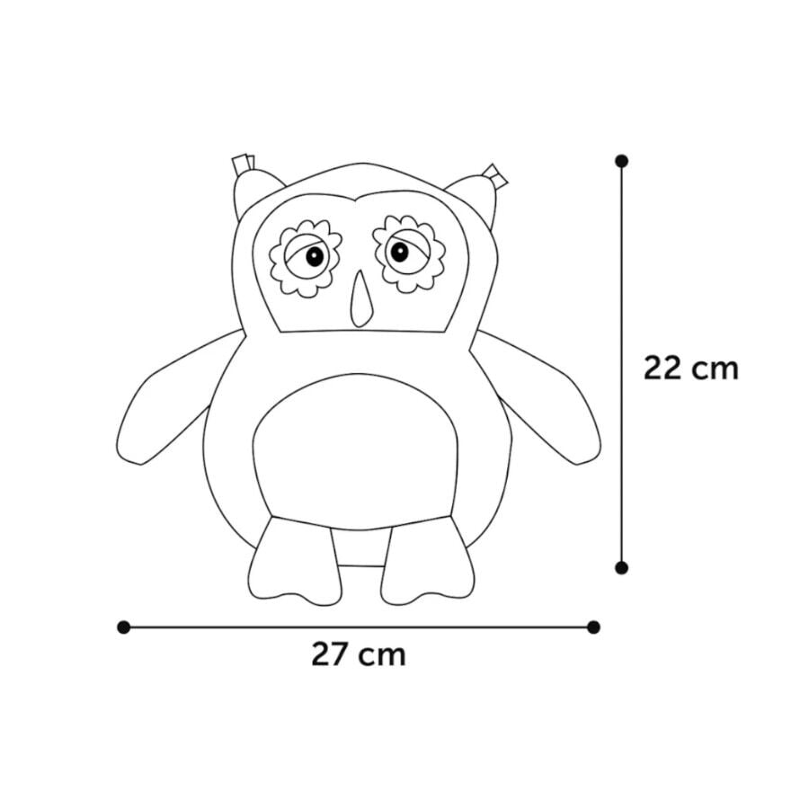 Flamingo Stan Peluche de B&uacute;ho Gris para perros, , large Imagen numero 2