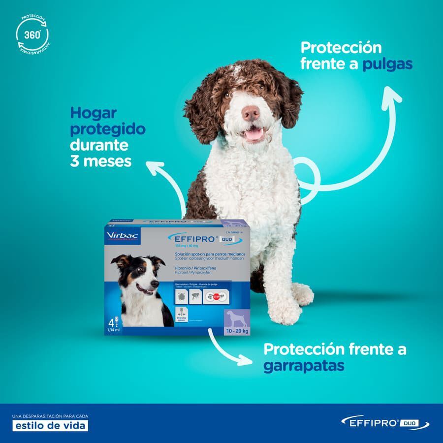 Effipro Duo pipetas antiparásitos para perros thumbnail