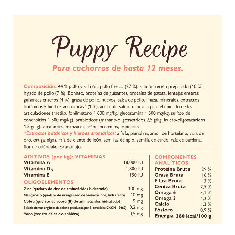 Lily&#039;s Kitchen Puppy Pollo y Salmón pienso para cachorros thumbnail