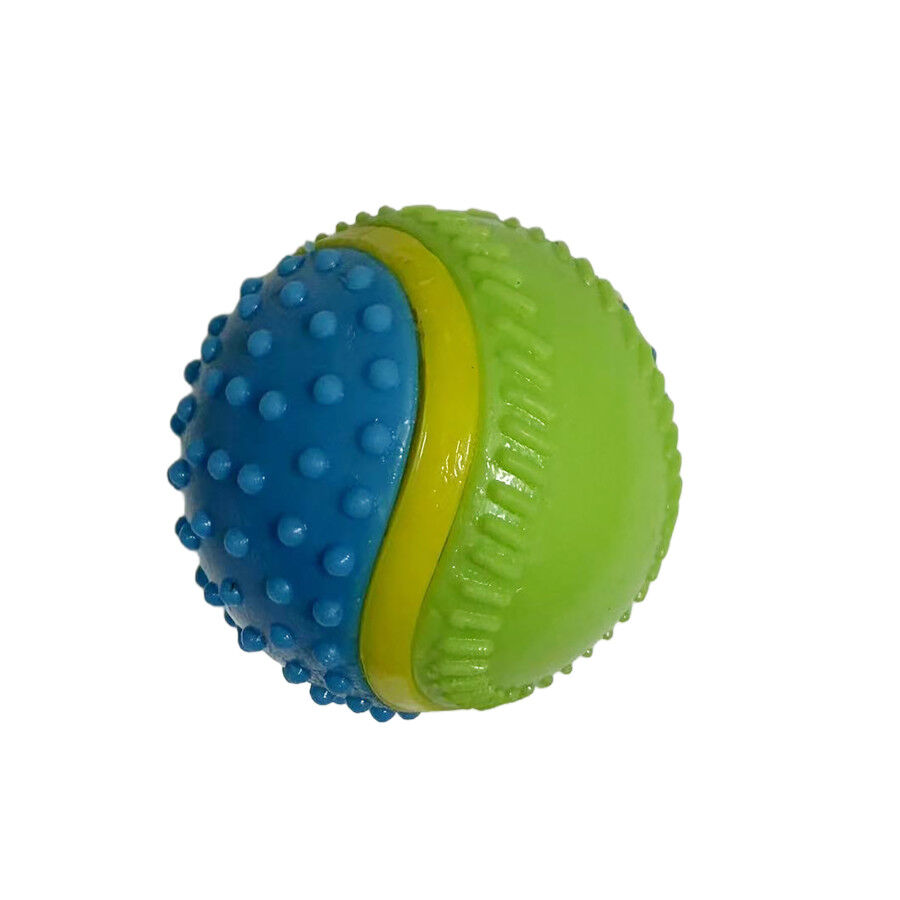 Tootoy! Pelota de Goma con Texturas para perros, , large Imagen numero 3
