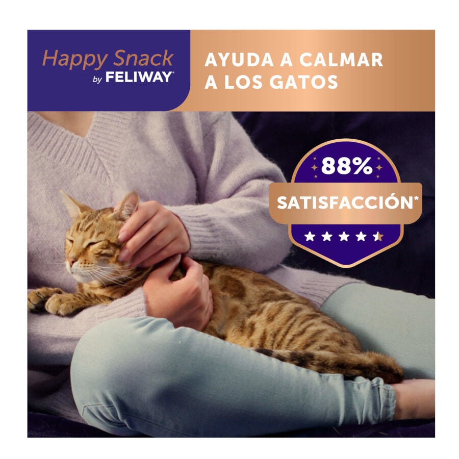 Feliway Sobres Happy Snack Relajante Pollo para gatos thumbnail
