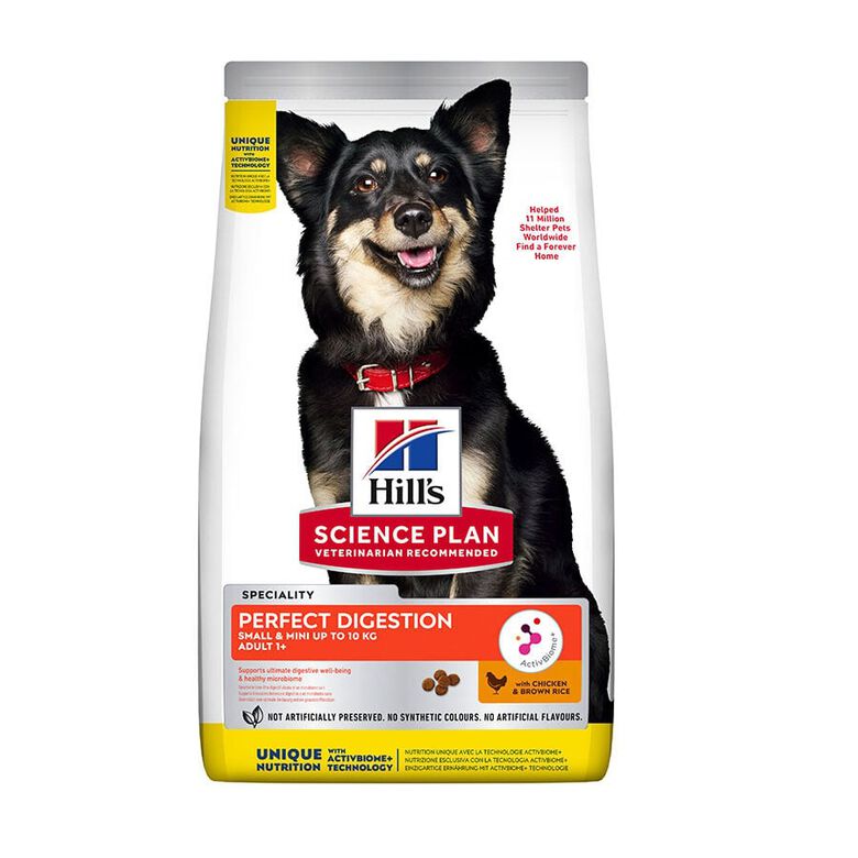 Hill&#039;s Science Plan Perfect Digestion Small y Mini Adult Pollo pienso para perros thumbnail
