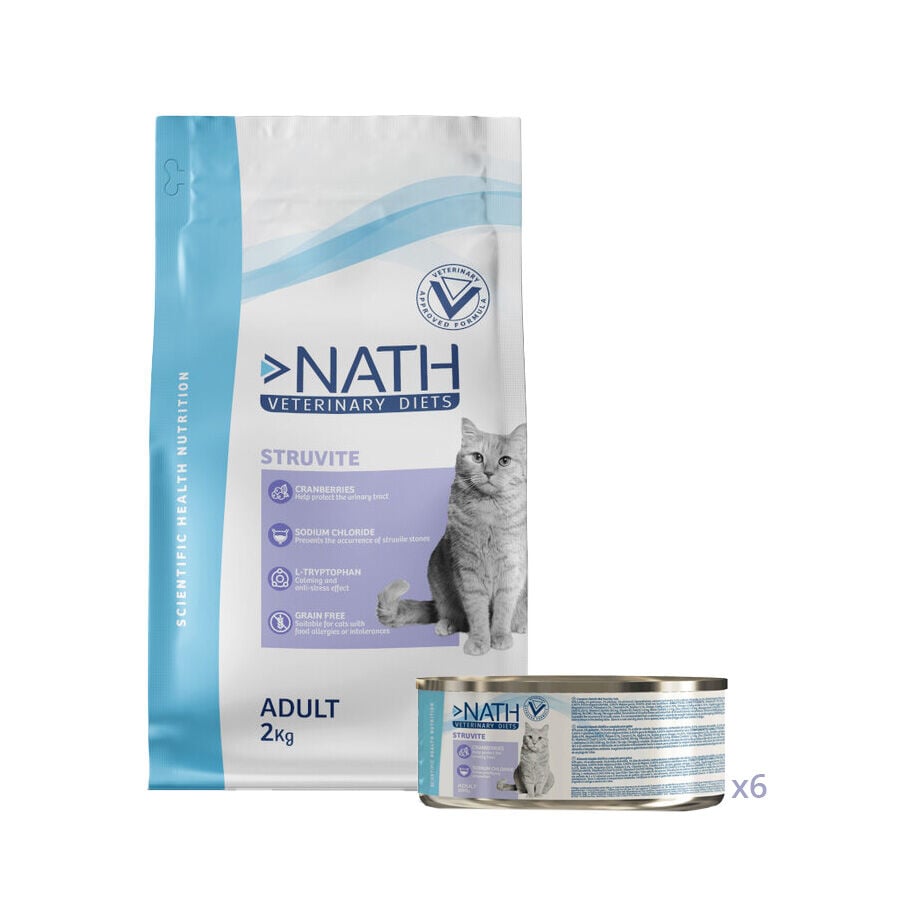 Nath Struvite Pack - pienso y comida húmeda para gato