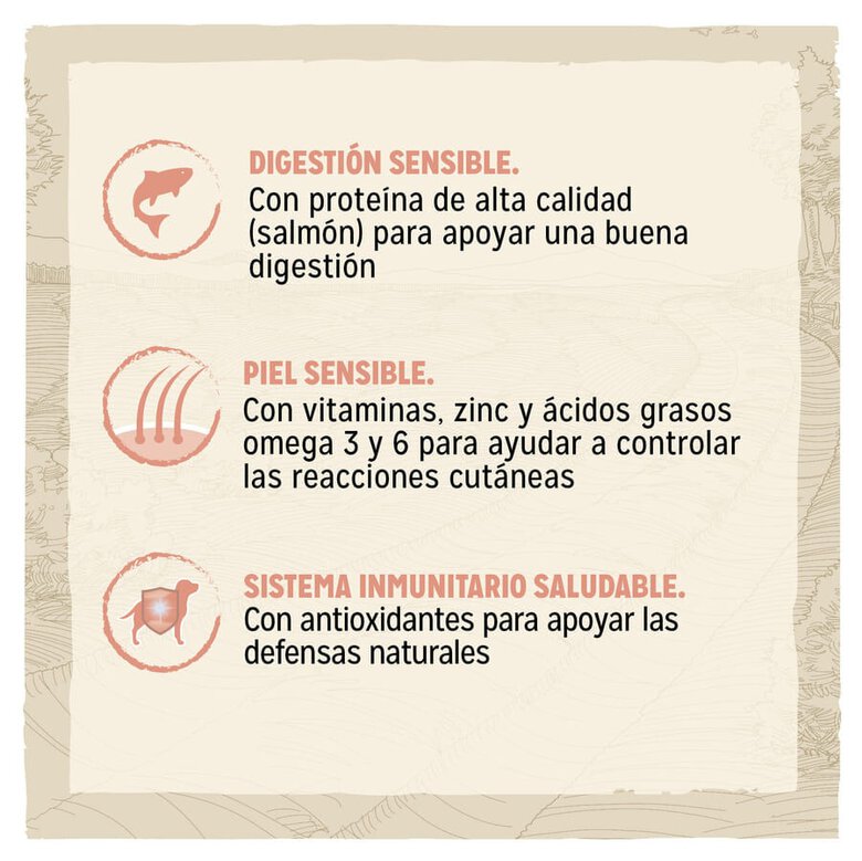 14 kg Dog Chow Sensitive Salmón pienso para perros,  Imagen numero 2 14 kg Dog Chow Sensitive Salmón pienso para perros, , large Imagen numero 2