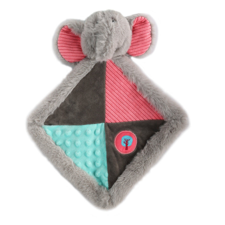 Tootoy! Puppy Elephant Comforter Doudou peluche para cachorros, , large Imagen numero 2