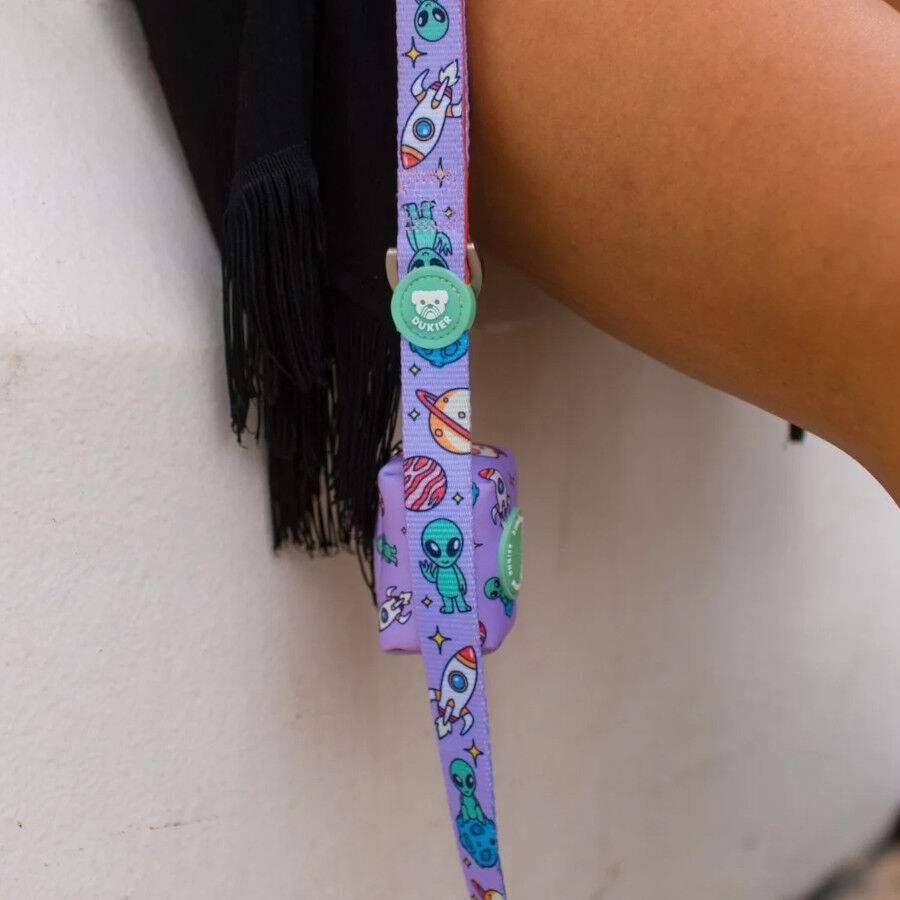 Dukier Correa Estampado Alien para perros, , large Imagen numero 3