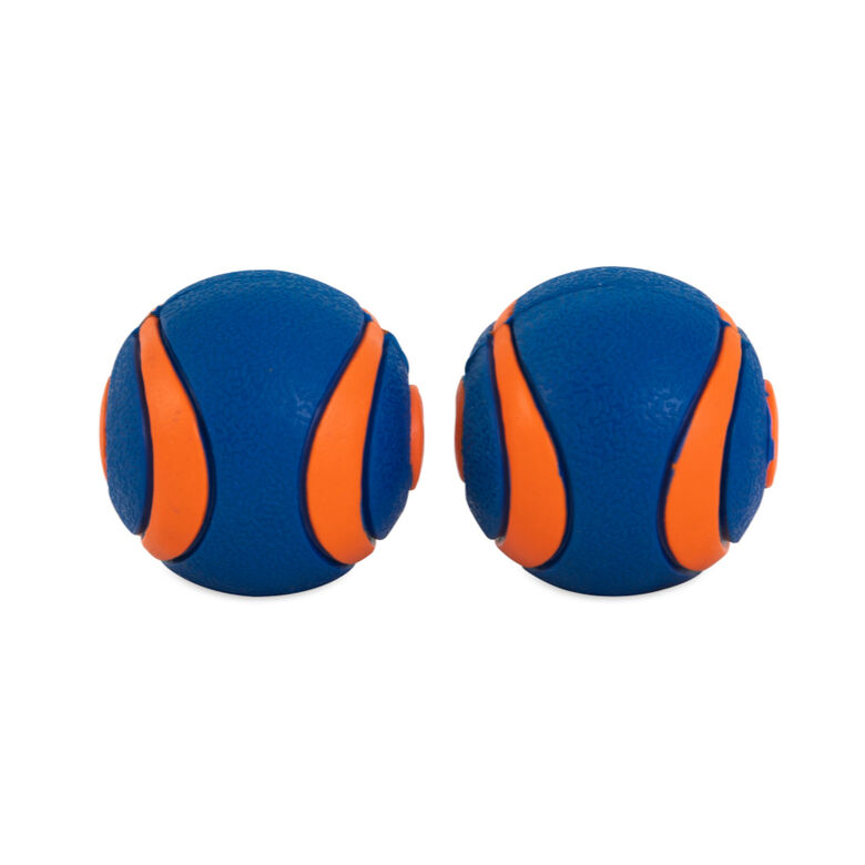 Chuckit! Ultra Squeaker Pelota con Sonido y Rebote para perros – Pack 2 thumbnail