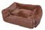 Leeby Cama Suave Antiestrés de Pelo Marrón para perros, , large indicador imagen numero 1