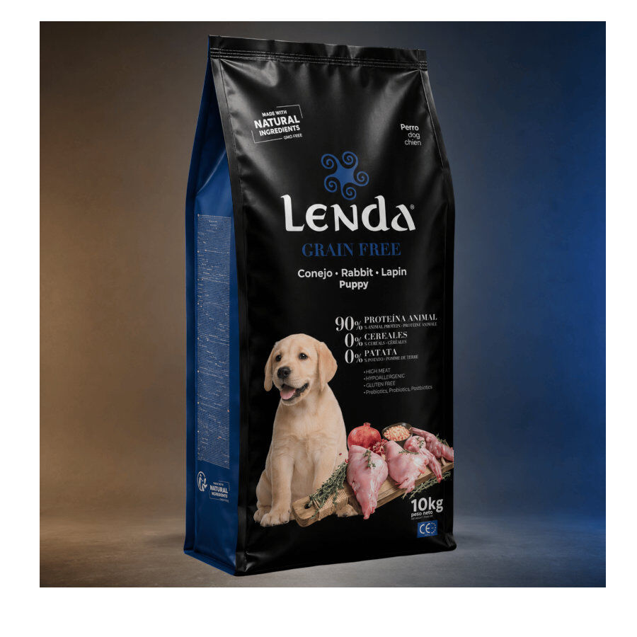2 Kg Lenda Grain Free Conejo puppy pienso para perros, , large Imagen numero 2