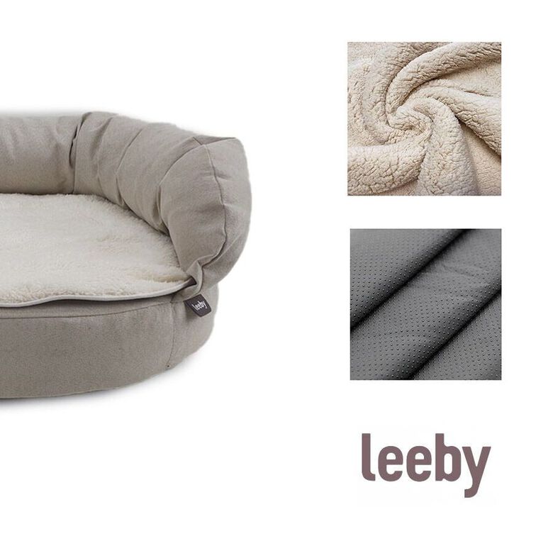Leeby Sofá Ortopédico Viscoelástico Marrón para perros thumbnail