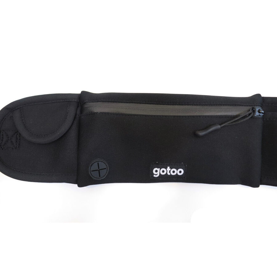 Gotoo Correa manos libres negra para perros, , large Imagen numero 4