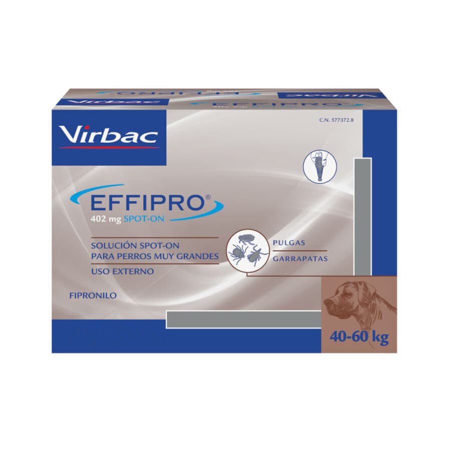 Effipro pipetas antipar&aacute;sitos perros 40-60 kg, , large Imagen numero 1