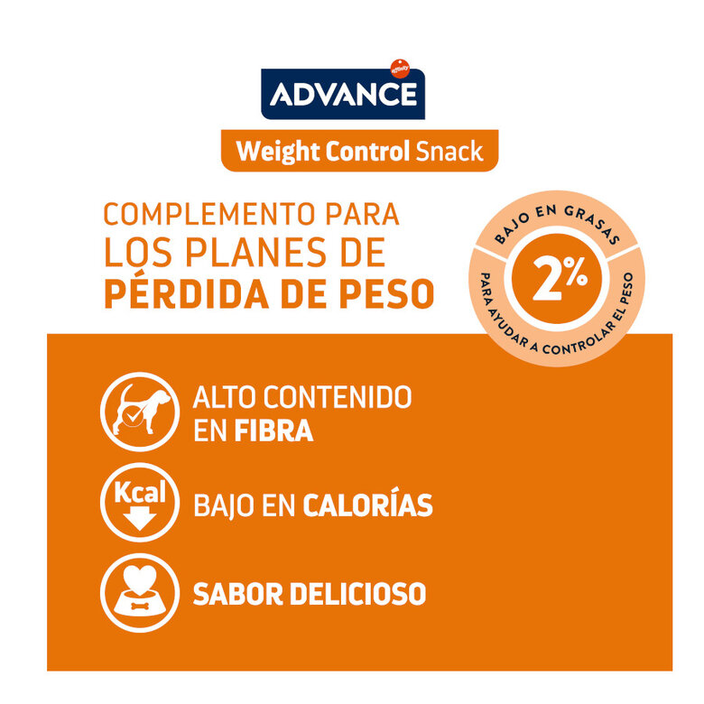 150 g Advance Weight Control snack para perros,  Imagen numero 4 150 g Advance Weight Control snack para perros, , large Imagen numero 4
