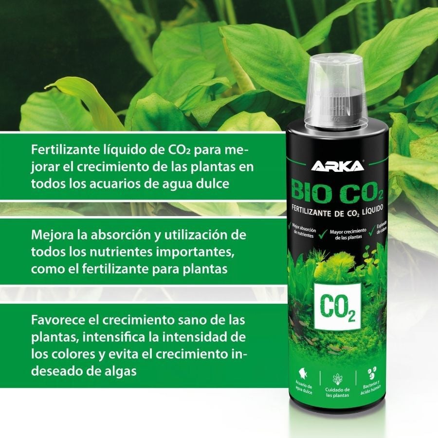 Arka Bio CO2 Fertilizante L&iacute;quido de Carbono para acuarios, , large Imagen numero 2