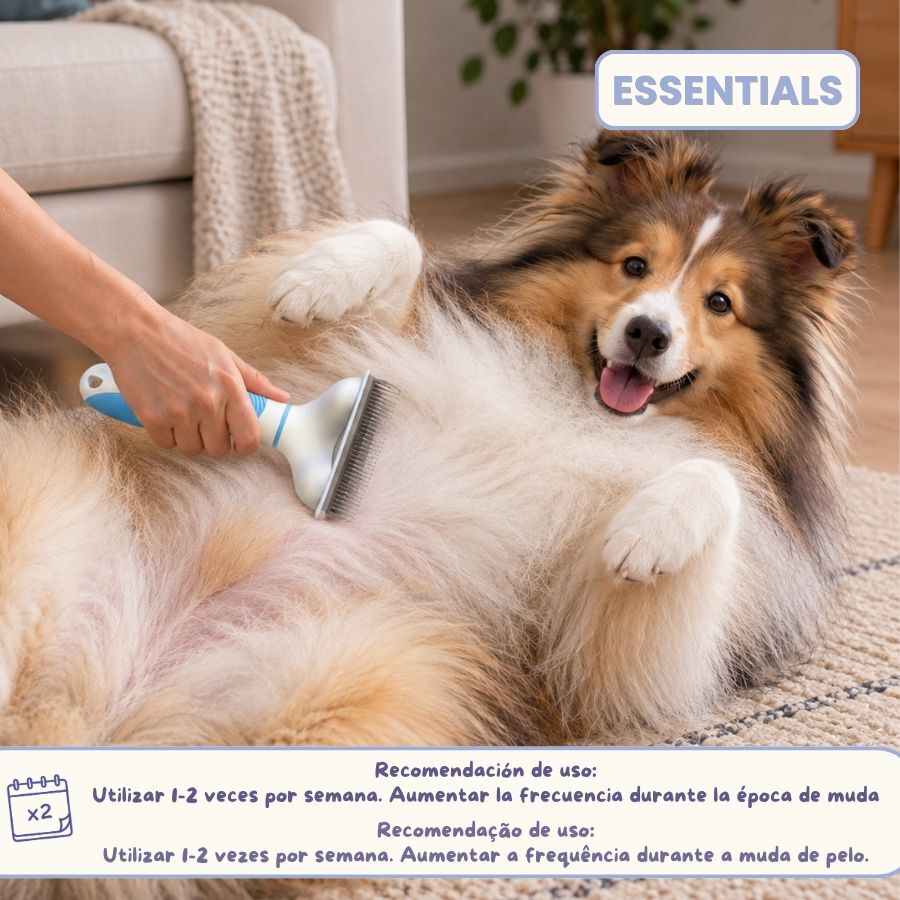 Bloob Cepillo Deslanador Subpelo para perros, , large Imagen numero 8