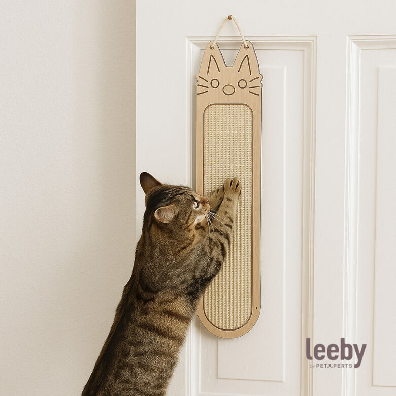 Leeby Wilki rascador de pared para gatos thumbnail