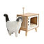 Leeby Thierre TV cama nido rascador  para gatos, , large indicador imagen numero 6