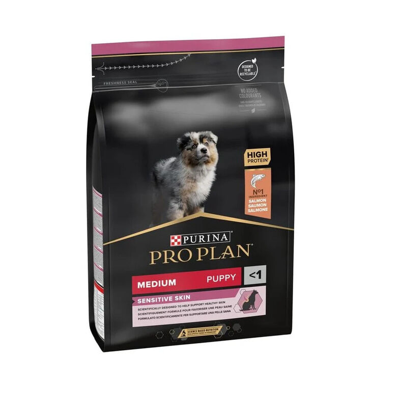 Pro Plan Puppy Medium Salmón Piel sensible pienso para cachorros thumbnail