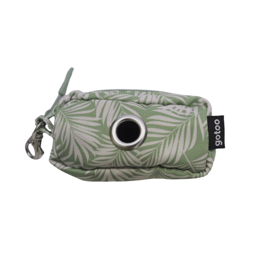 Gotoo Porta bolsas estampado hojas para perros, , large Imagen numero 1