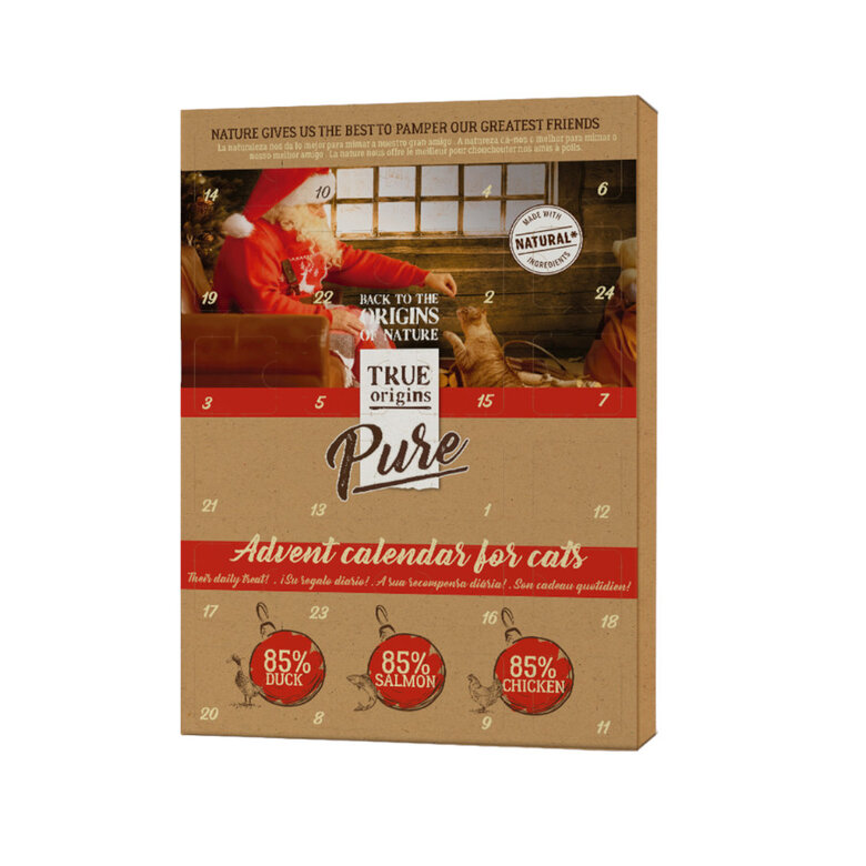 100 g True Origins Pure Calendario de Adviento para gatos,  Imagen numero 1 100 g True Origins Pure Calendario de Adviento para gatos, , large Imagen numero 1