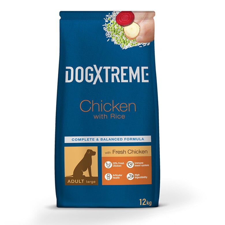 12 kg Dogxtreme Adult Maxi Pollo pienso,  Imagen numero 1 12 kg Dogxtreme Adult Maxi Pollo pienso, , large Imagen numero 1