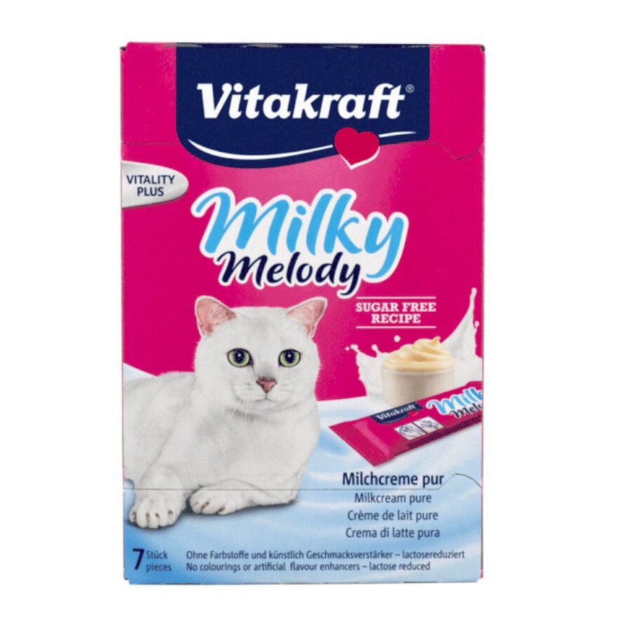 70 g Vitakraft Milky Moments Crema de leche snack para gatos, , large Imagen numero 1