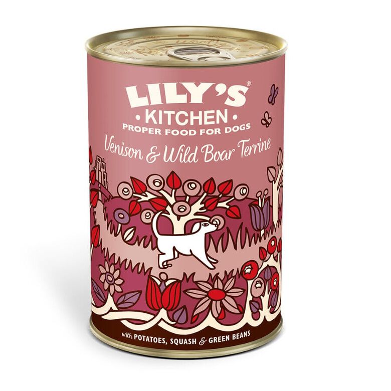 Lily&#039;s Kitchen Venado y Jabalí lata para perros thumbnail