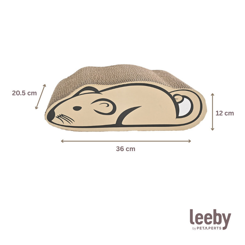 Leeby Miaou tabla rascador de cartón para gatos,  Imagen numero 5 Leeby Miaou tabla rascador de cartón para gatos, , large Imagen numero 5