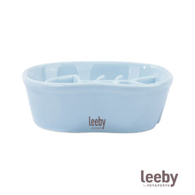 Leeby Comedero Antivoracidad de Cer&aacute;mica para gatos