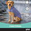 Gotoo Impermeable Estampado Huellas para perros, , large indicador imagen numero 6