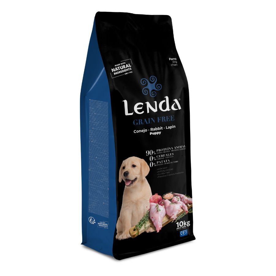 10 kg Lenda Grain Free Conejo puppy pienso para perros, , large Imagen numero 1