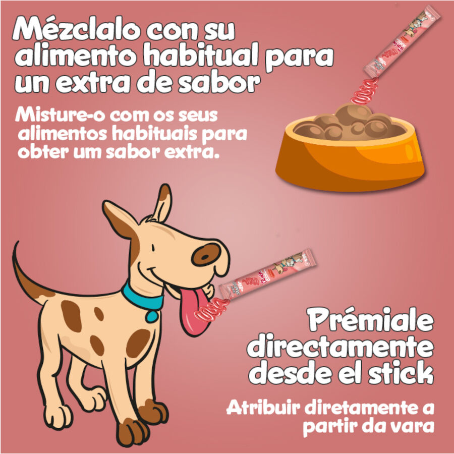 2&amp;Snacks Sobres Snacks Cremosos con Salmón para perros thumbnail